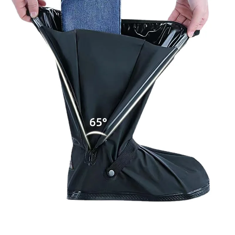 Cycling Shoe Covers - للجنسين قابلة لإعادة الاستخدام المضادة للانزلاق