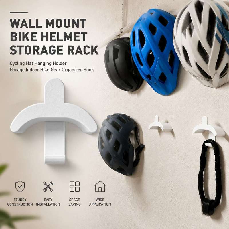 Cycling Gear Organiser - حامل تخزين خوذة الدراجة يثبت على