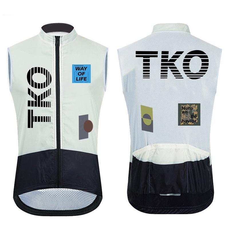 Reflective Cycling Vest - سترة ملابس جيرسي لركوب الدراجات للرجال