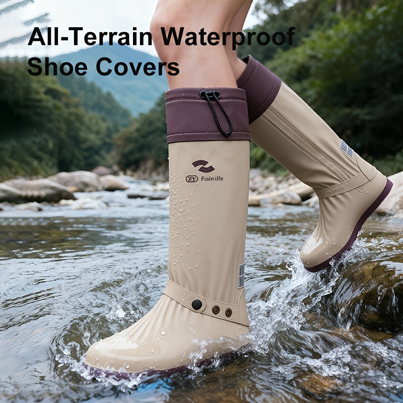 Cycling Shoe Covers - أغطية أحذية مقاومة للماء للرجال والنساء،