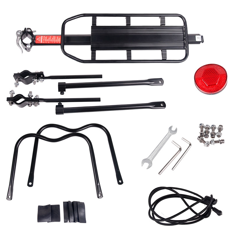 Deemount دراجة حامل الحقائب ال - مراجعة Cycling Gear Shelf وسعره