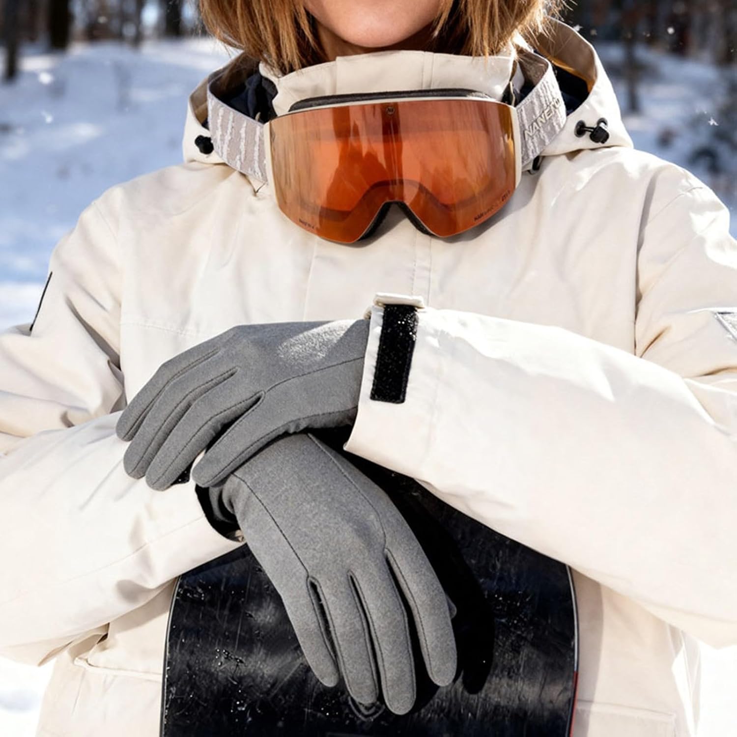 قفازات شتوية حرارية مقاومة للر - مراجعة Cycling Gear Cold Weather وسعره