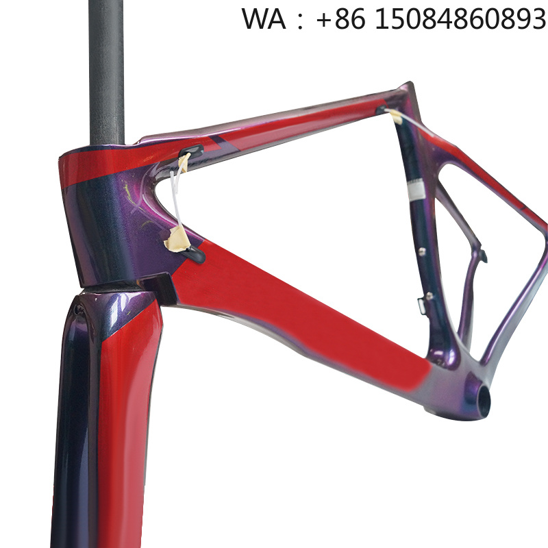 إطار دراجة طريق مخصص بالكامل م - مراجعة Carbon Bike Frame وسعره