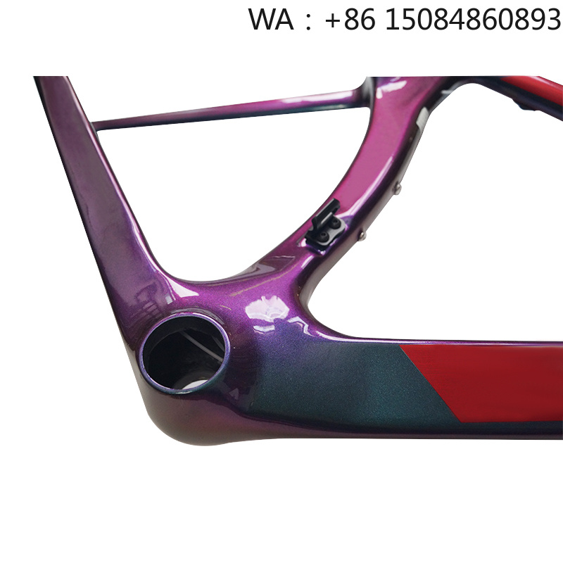 إطار دراجة طريق مخصص بالكامل م - مراجعة Carbon Bike Frame وسعره