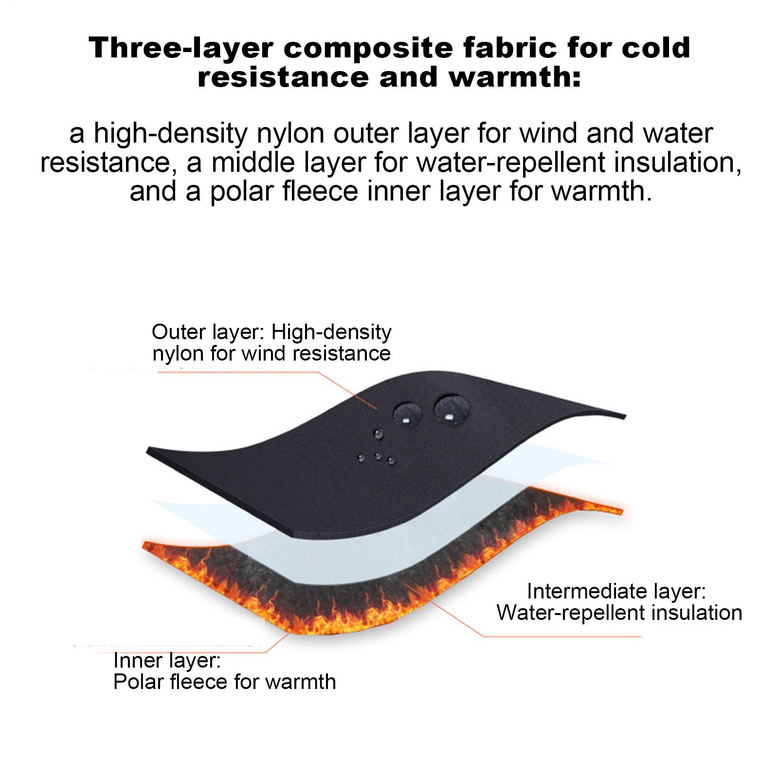 قفازات دافئة مقاومة للرياح تعم - مراجعة Cycling Gear Cold Weather وسعره