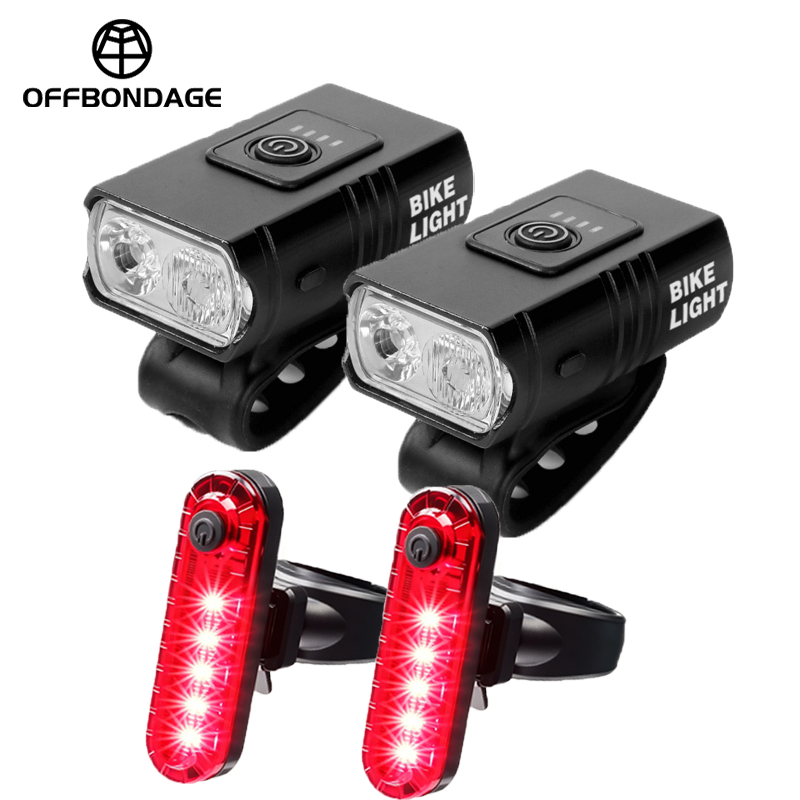 مصباح دراجة أمامي وخلفي LED قا - مراجعة Cycling Gear Charging Station وسعره