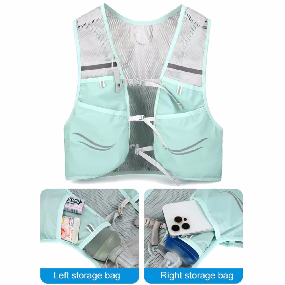 عاكس صدرة للجري الترطيب تشغيل  - مراجعة Reflective Cycling Vest وسعره
