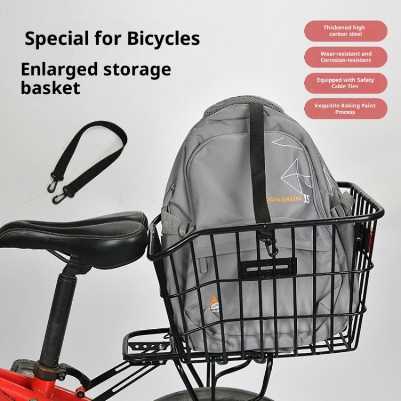 سلة خلفية للدراجة مع ضوء خلفي، - مراجعة Cycling Gear Shelf وسعره