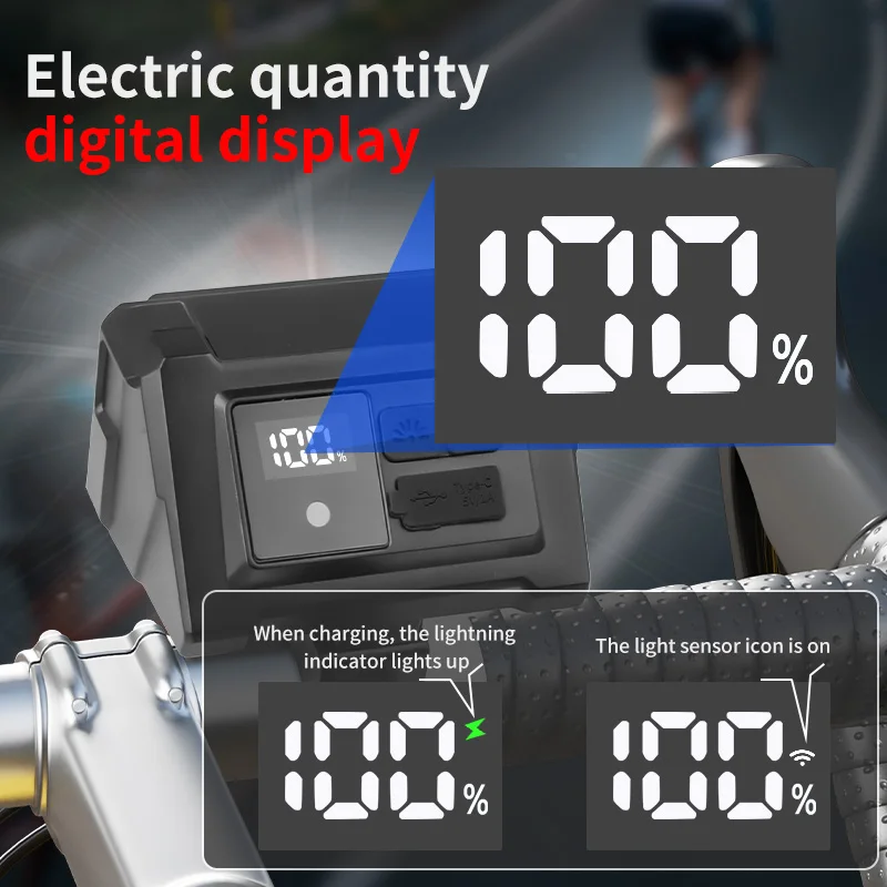 مصباح الدراجة 15LED USB قابل ل - مراجعة Cycling Gear Charging Station وسعره