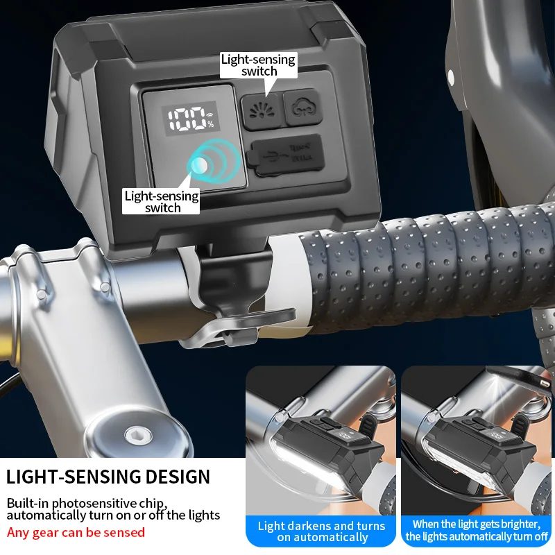 مصباح الدراجة 15LED USB قابل ل - مراجعة Cycling Gear Charging Station وسعره