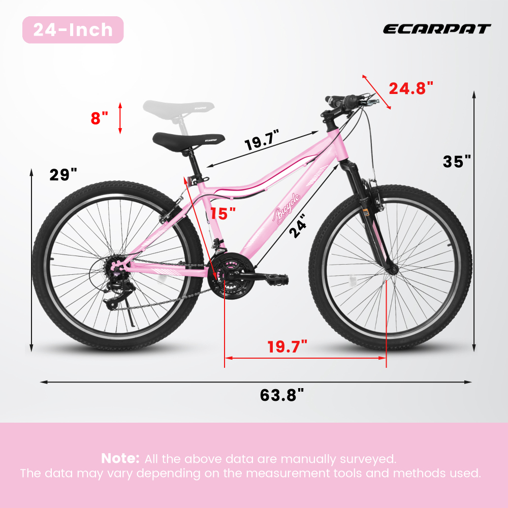 دراجة جبلية مقاس 24/26 بوصة لل - مراجعة Carbon Bike Frame وسعره