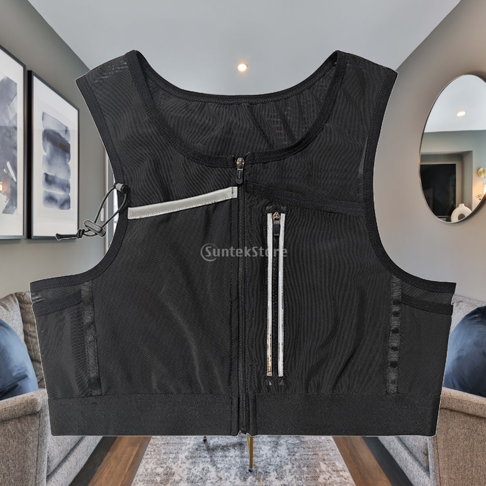 حقيبة صدرية للجري، حقيبة رياضي - مراجعة Reflective Cycling Vest وسعره