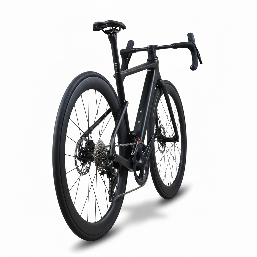 دراجة طريق كبيرة الحجم 61 سم،  - مراجعة Carbon Bike Frame وسعره