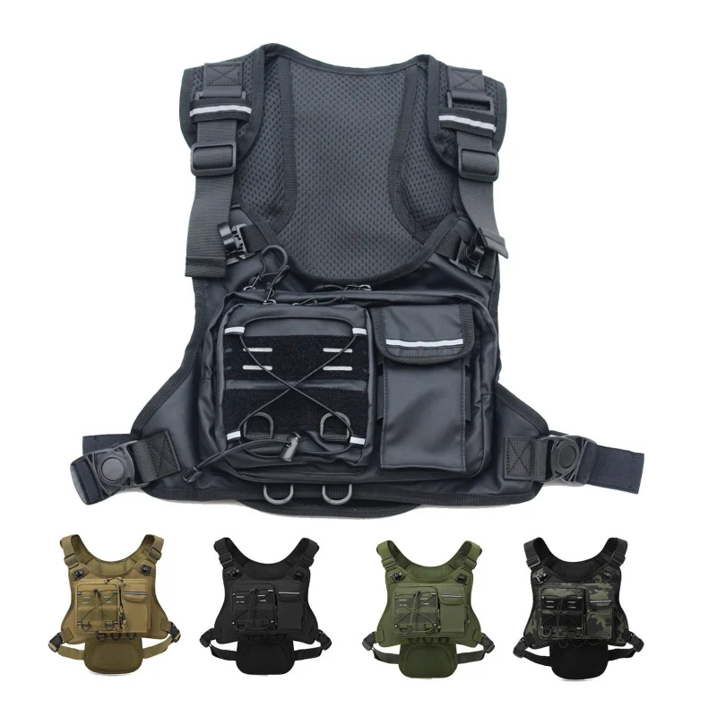 ​ حقيبة صدر تكتيكية عالية الجو - مراجعة Reflective Cycling Vest وسعره