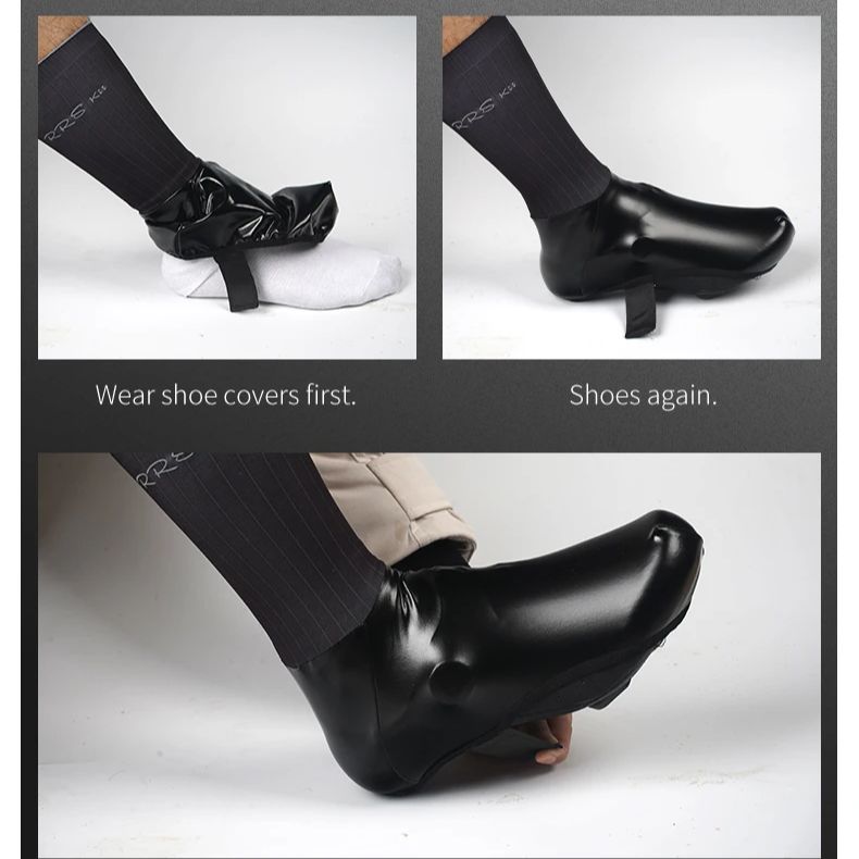 RRSKIT أغطية أحذية ركوب الدراج - مراجعة Cycling Shoe Covers وسعره