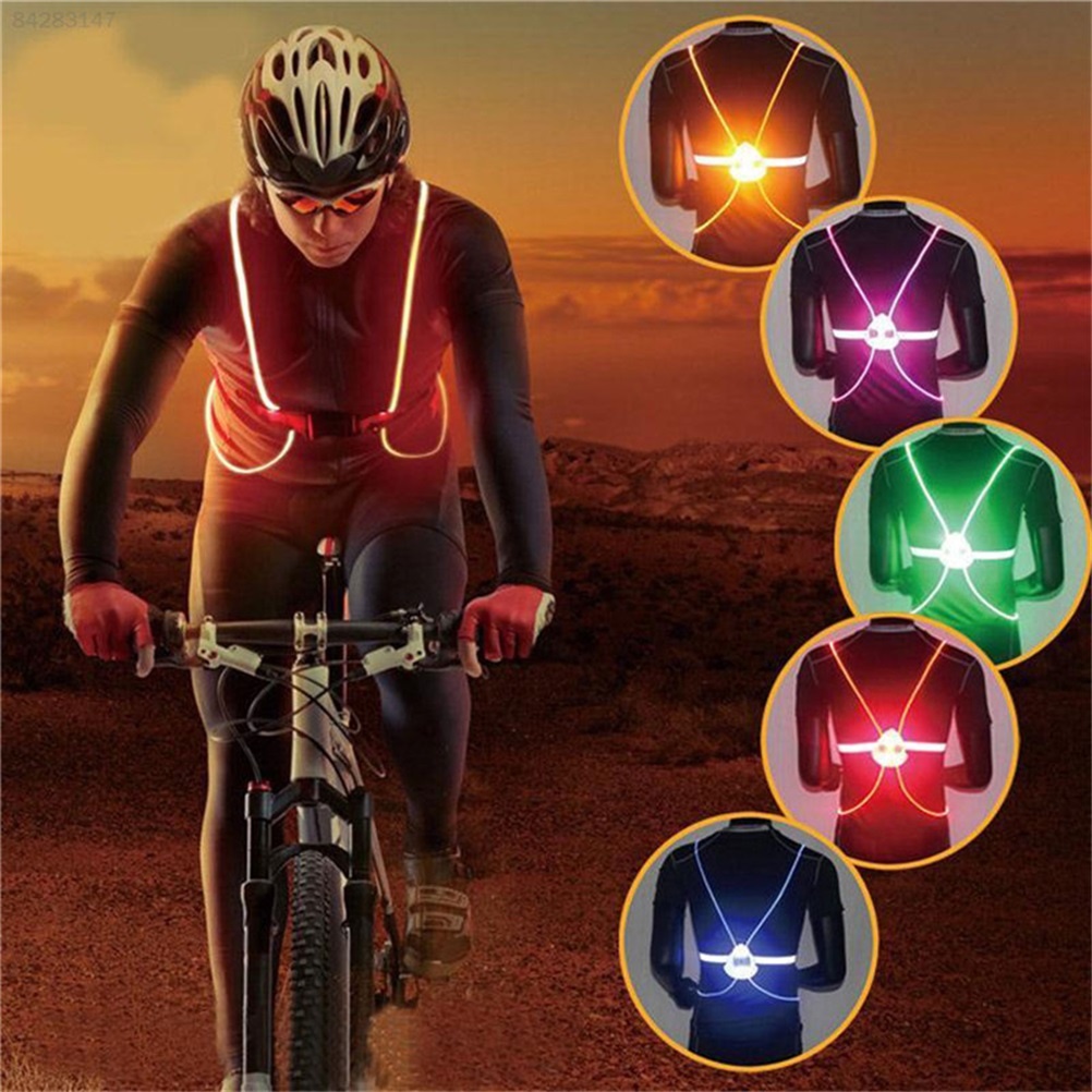 سترة عاكسة للرؤية الليلية بزاو - مراجعة Reflective Cycling Vest وسعره