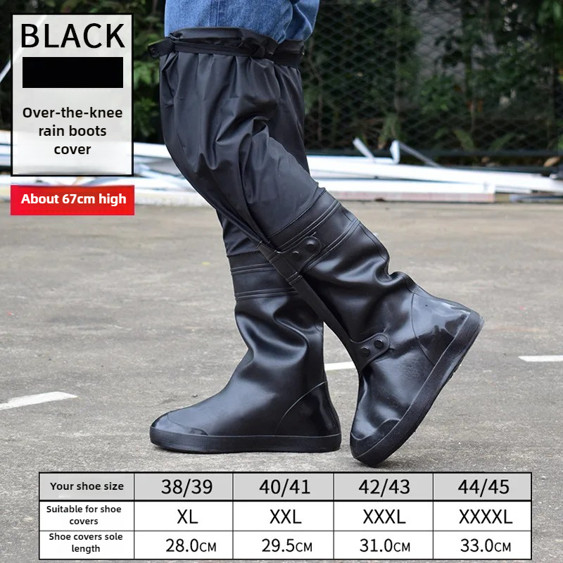 مكافحة زلة سميكة مقاومة للاهتر - مراجعة Cycling Shoe Covers وسعره