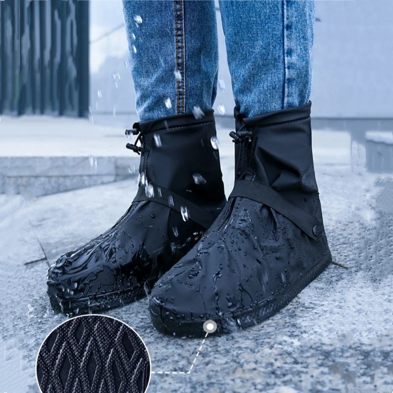 أغطية أحذية مضادة للانزلاق ومق - مراجعة Cycling Shoe Covers وسعره