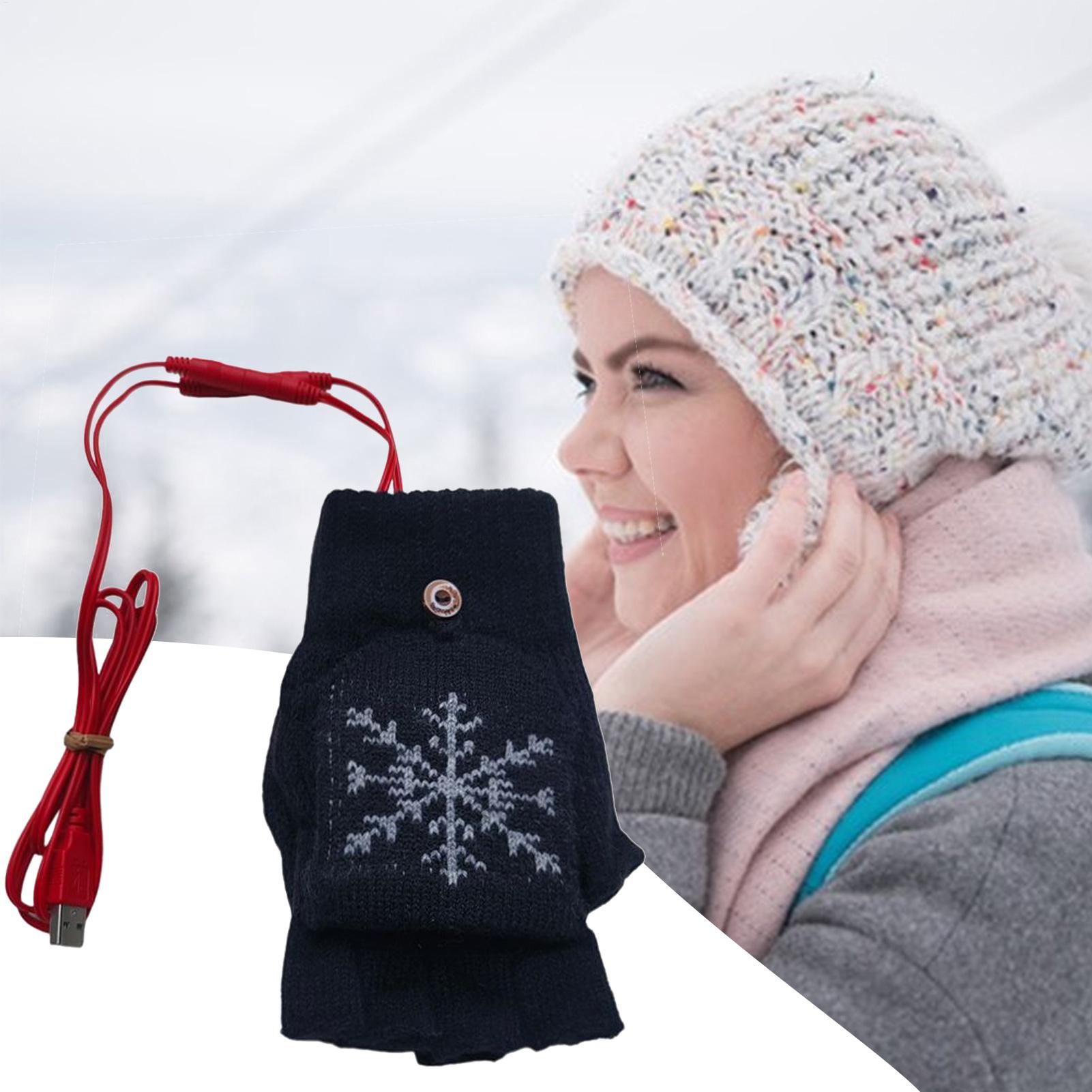 قفازات ساخنة بدون أصابع USB قف - مراجعة Cycling Gear Cold Weather وسعره