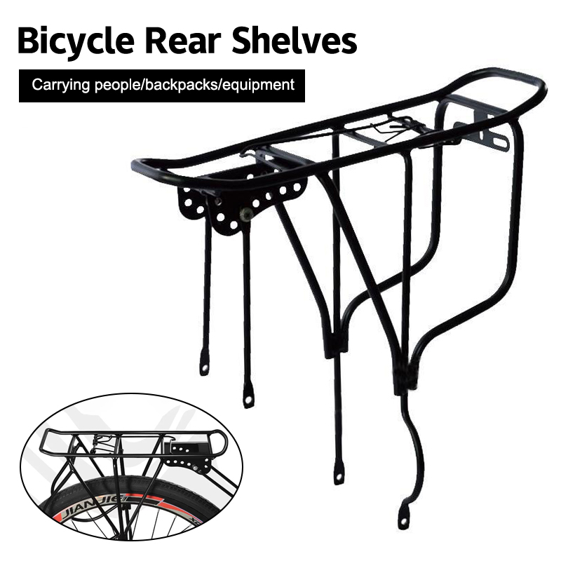250 كجم الحمولة دراجة الخلفية  - مراجعة Cycling Gear Shelf وسعره