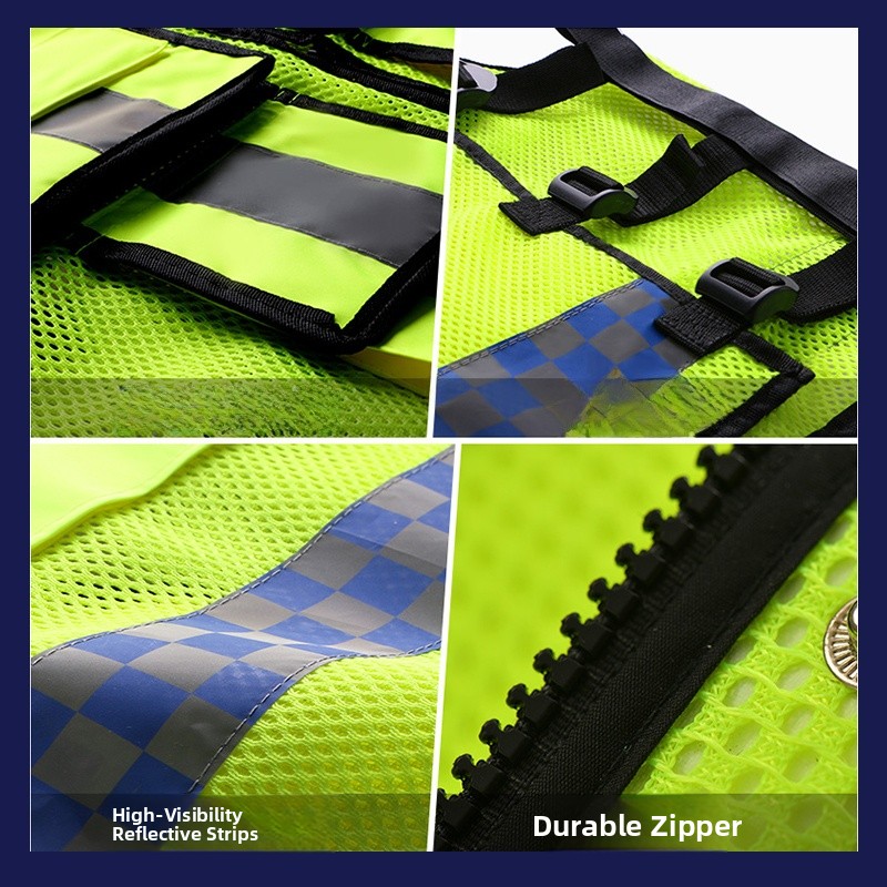 سترة أمان عاكسة متعددة الوظائف - مراجعة Reflective Cycling Vest وسعره