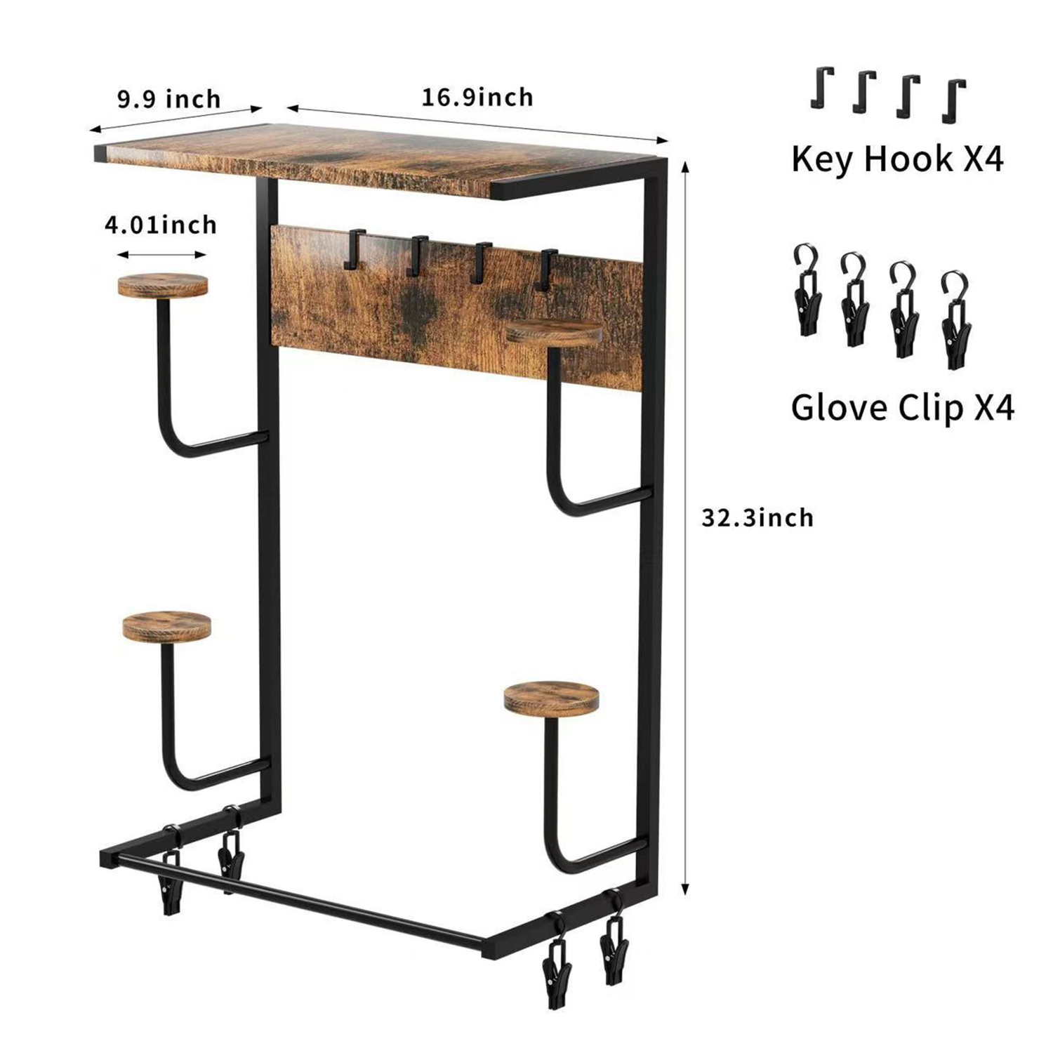 حامل خوذة الدراجة النارية، رف  - مراجعة Cycling Gear Organiser وسعره