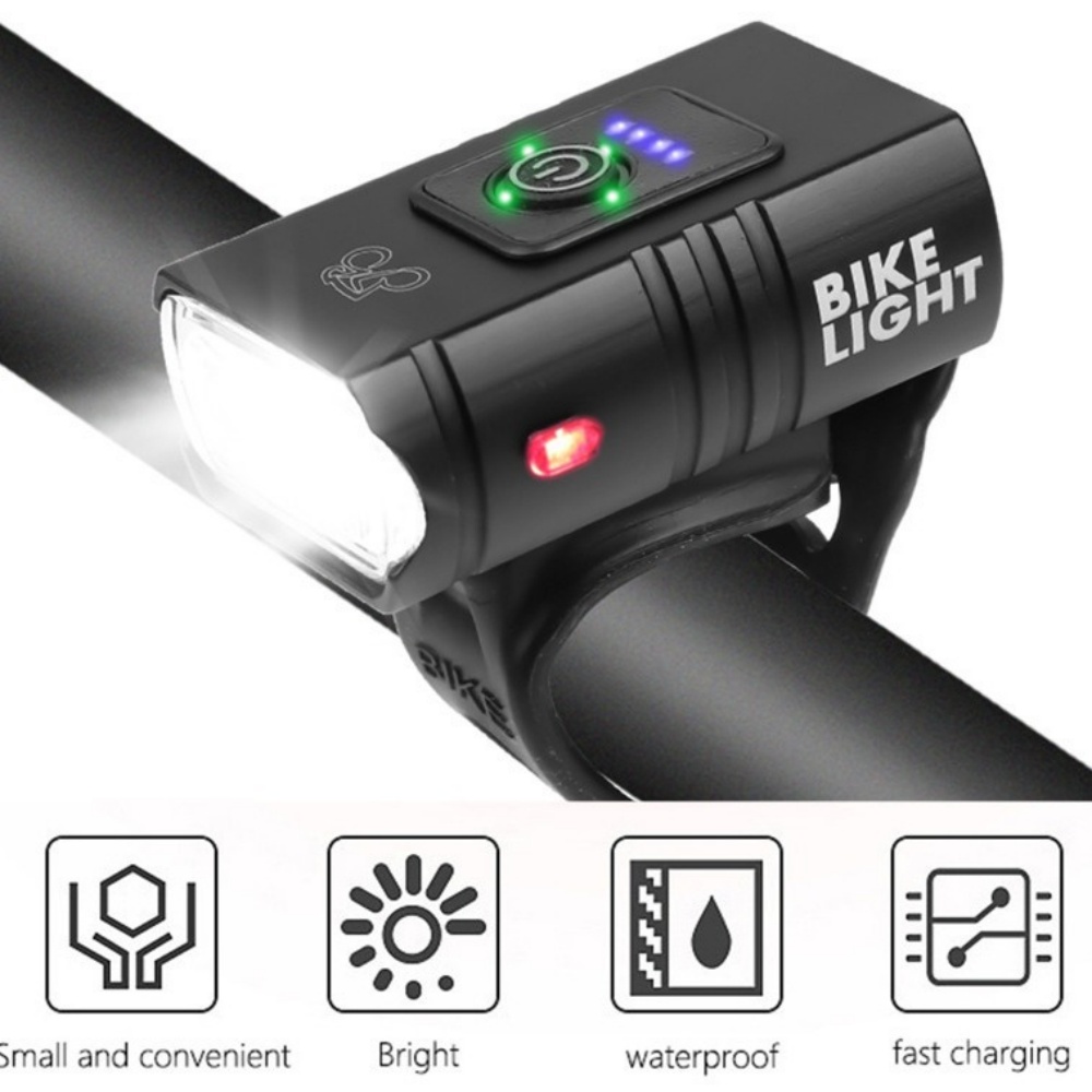 دراجة ضوء T6 LED الجبهة USB قا - مراجعة Cycling Gear Charging Station وسعره
