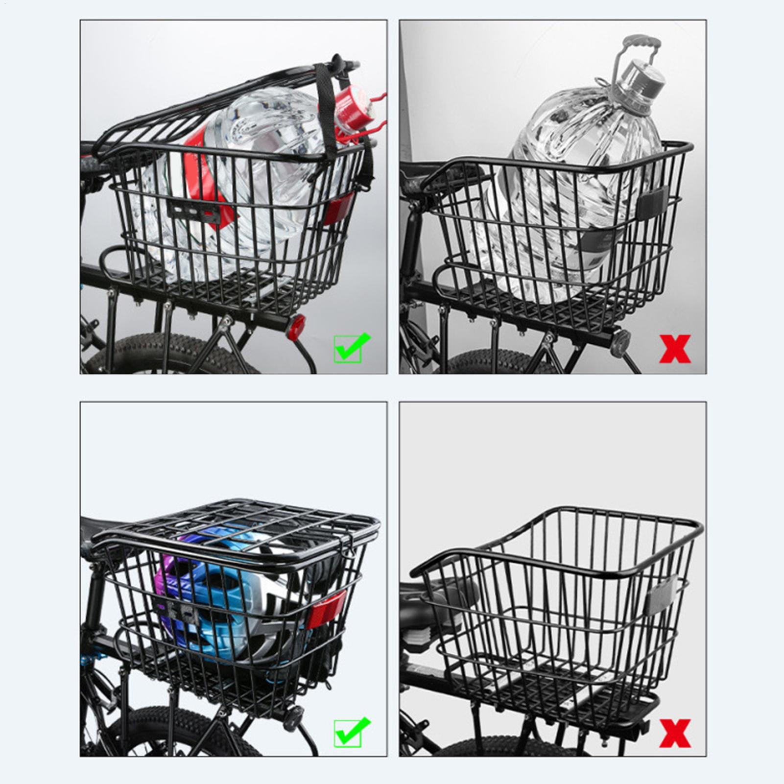 سلة خلفية معدنية كبيرة للدراجا - مراجعة Cycling Gear Shelf وسعره