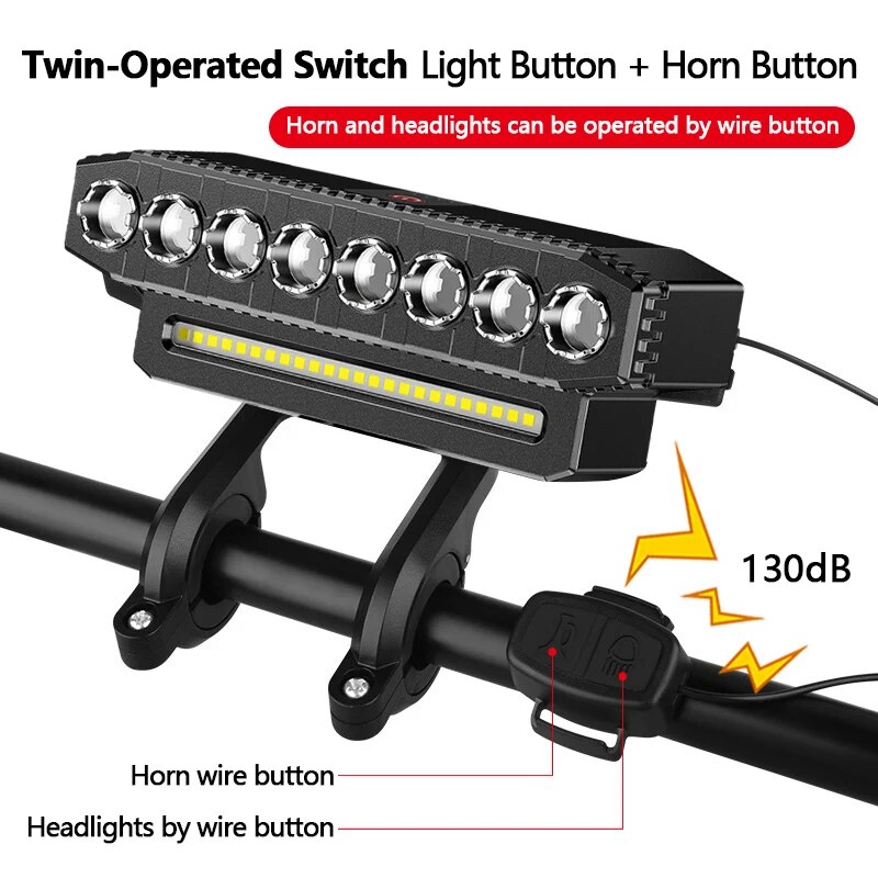5/8 LED دراجة الجبهة ضوء USB ق - مراجعة Cycling Gear Charging Station وسعره