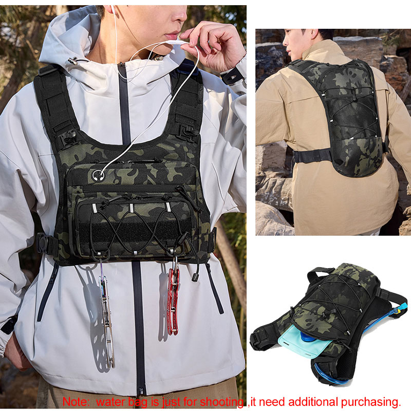 حقيبة تكتيكية للصدر وحقيبة ظهر - مراجعة Reflective Cycling Vest وسعره