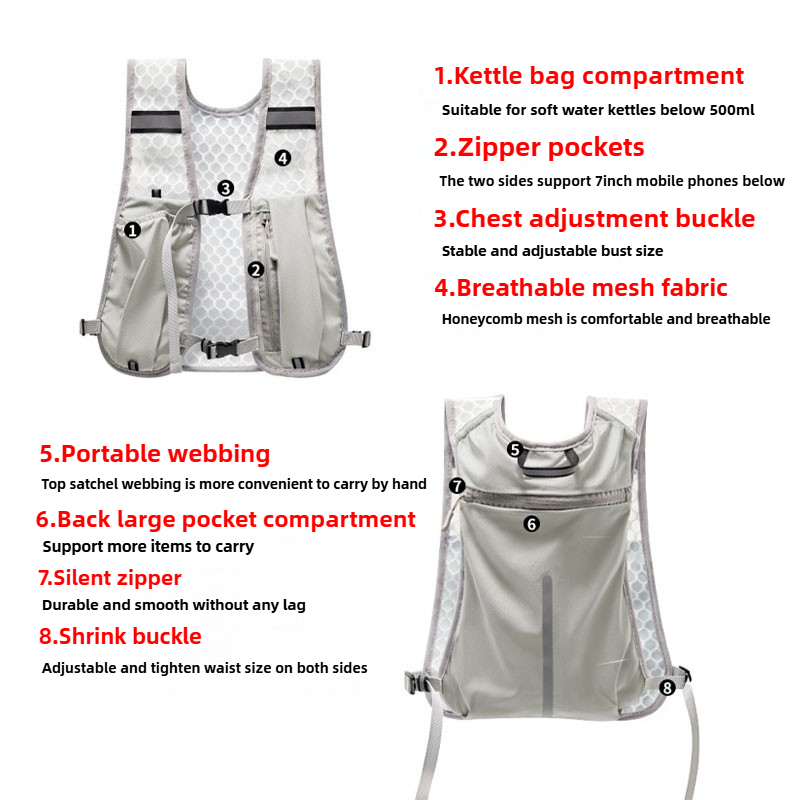 2025 جديد ركوب الدراجات تشغيل  - مراجعة Reflective Cycling Vest وسعره