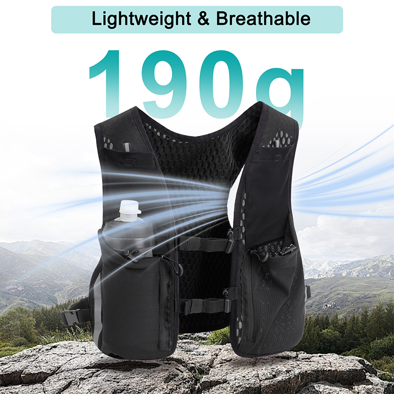 TINYAT عاكسة متعددة الوظائف حق - مراجعة Reflective Cycling Vest وسعره