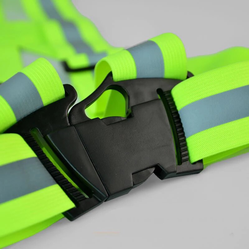 4x1.5 سم لوازم خارجية سترة مرن - مراجعة Reflective Cycling Vest وسعره