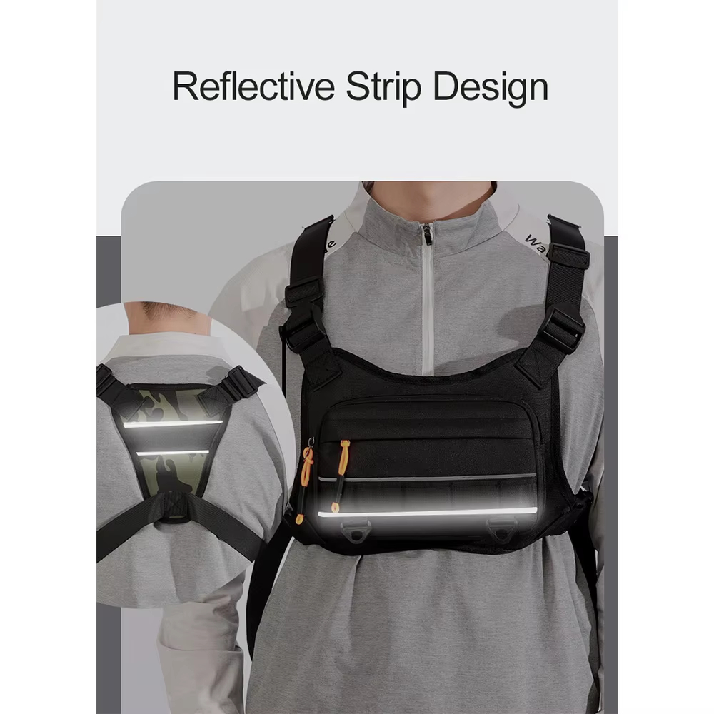 حقيبة صدرية أمامية للدراجات، ح - مراجعة Reflective Cycling Vest وسعره