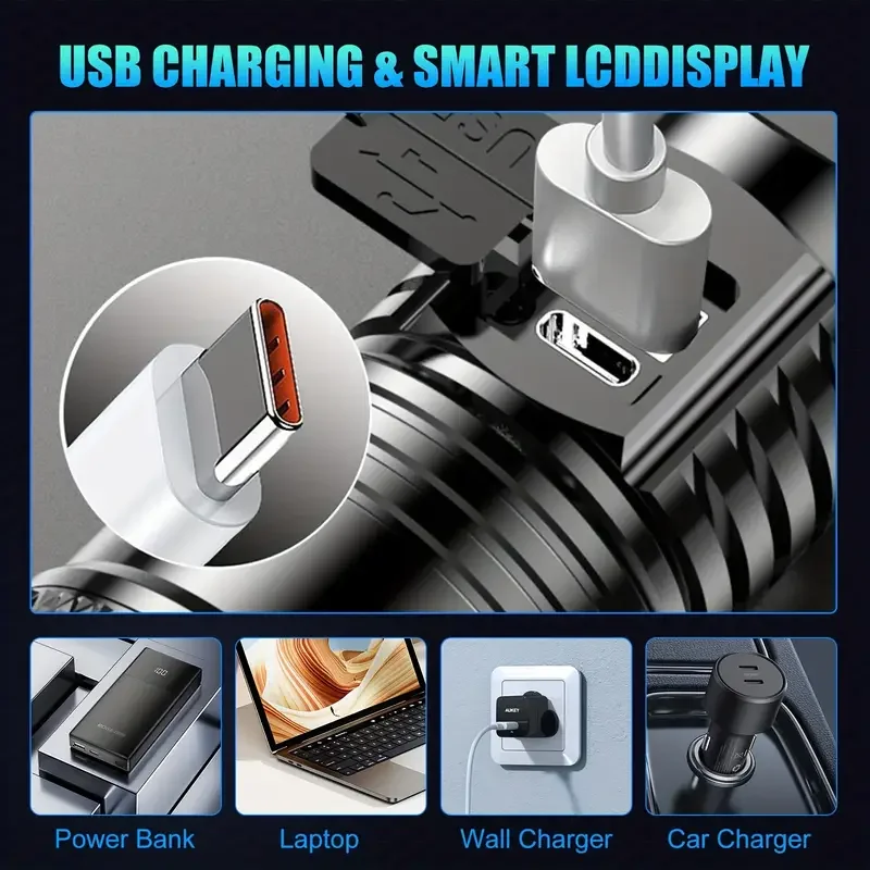 2000LM دراجة الجبهة ضوء مشرق ا - مراجعة Cycling Gear Charging Station وسعره