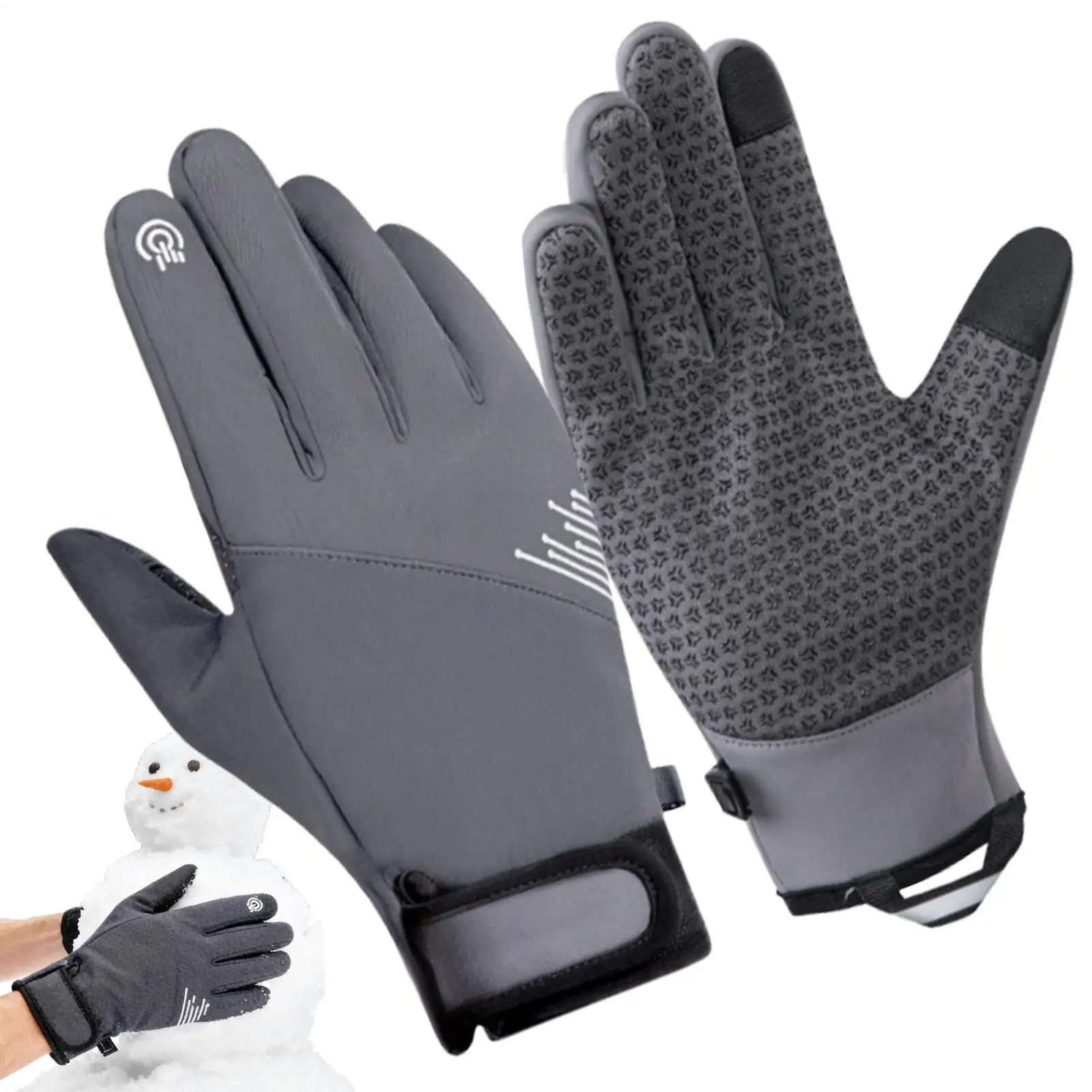 قفازات شتوية دافئة مقاومة للري - مراجعة Cycling Gear Cold Weather وسعره