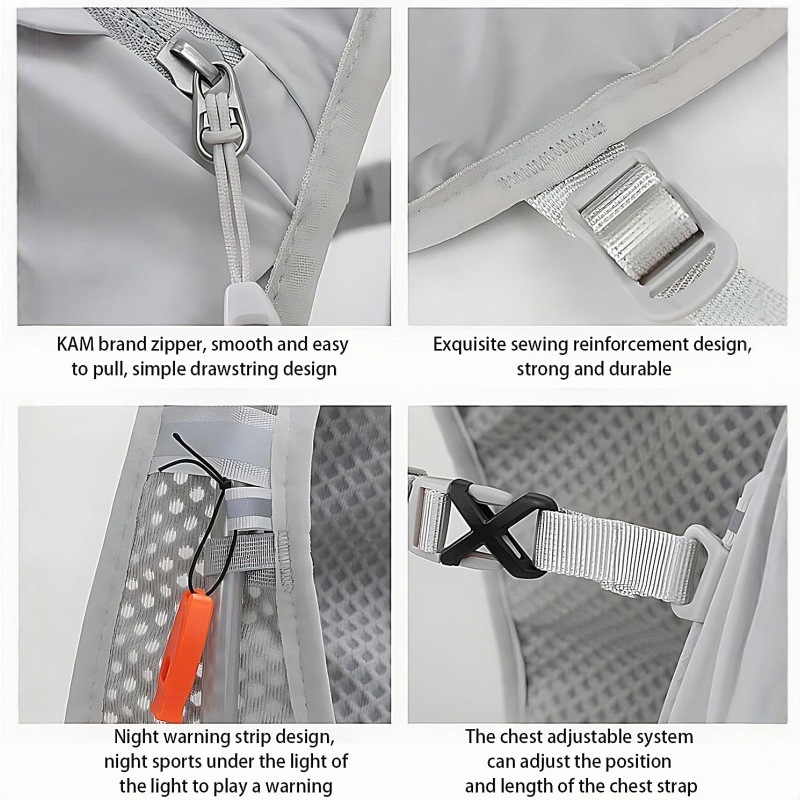حقيبة ظهر خفيفة الوزن للغاية ل - مراجعة Reflective Cycling Vest وسعره