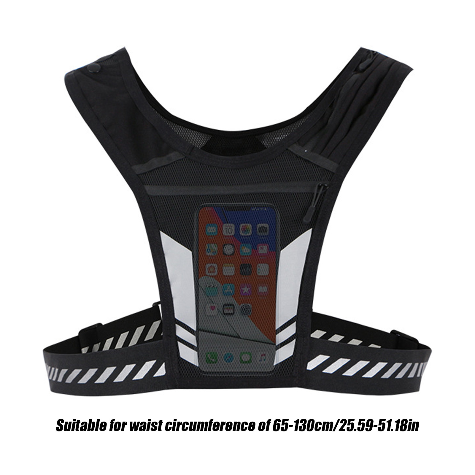 حقيبة هاتف رياضية عاكسة للضوء، - مراجعة Reflective Cycling Vest وسعره